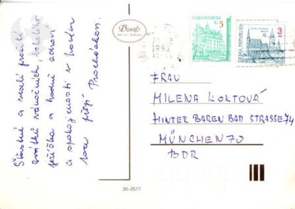 Weihnachten und Neujahr - CZ 1993 95 003 ●